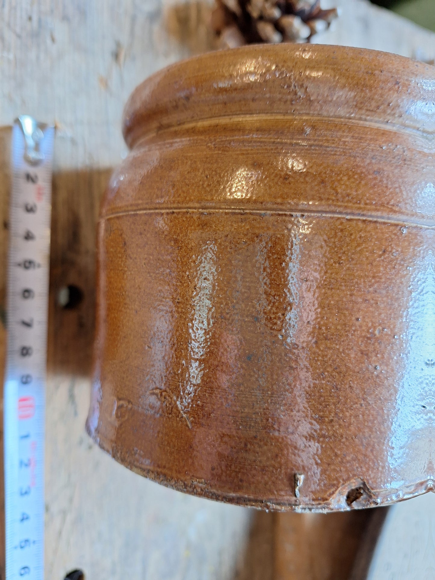 French stoneware pot