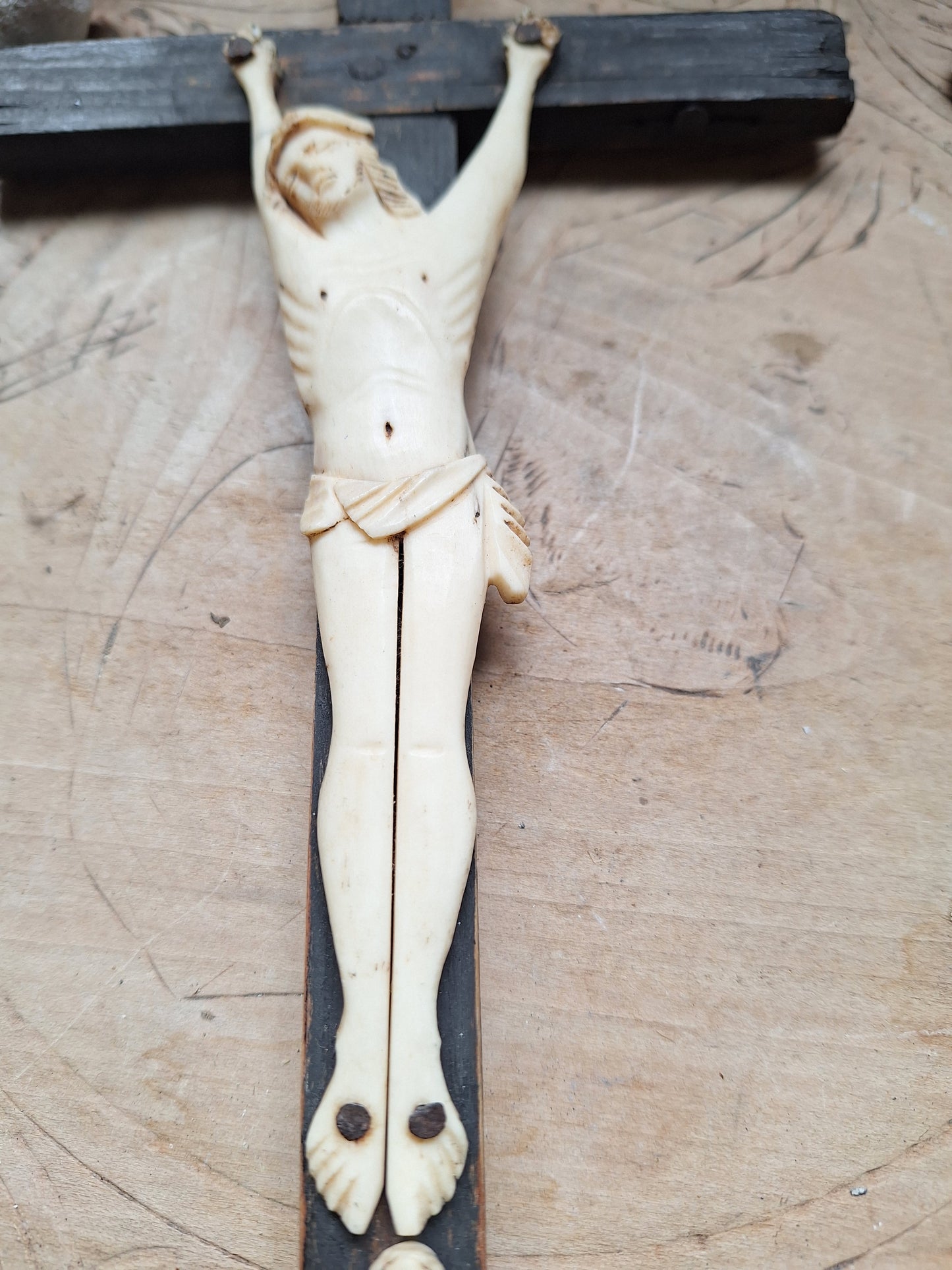 French Vintage Crucifix