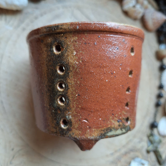 French Vintage cheese strainer